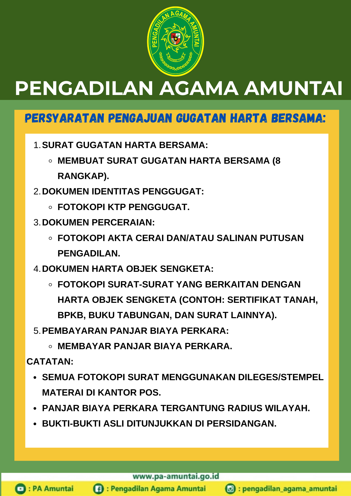 Surat Kuasa Insidentil