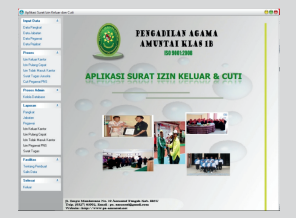 Aplikasi Surat Izin dan Cuti